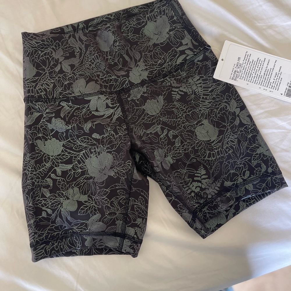 NWT lululemon train under shorts 6”